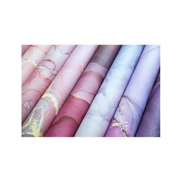 Craft Consortium - Blok 12" - Ink Drops - Rose