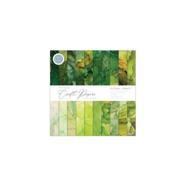 Craft Consortium - Blok 12" - Ink Drops - Organic