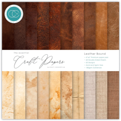 Craft Consortium - Blok 6" - Leather Bound / Lderindbundet