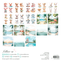 Studio Light - Blok 8'' - Summer Breeze Essentials Collage