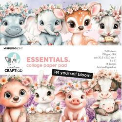 Studio Light - Blok 8'' - Let Yourself Bloom Essentials Collage