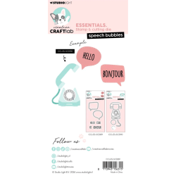 Studio Light - Stempel + Die - Speech Bubbles