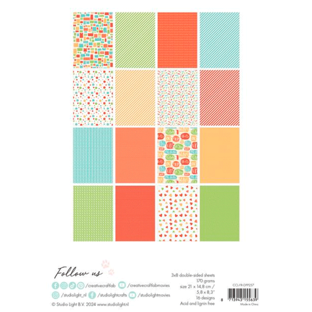 Studio Light - Blok A5 - Shop til you drop Friendz