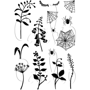 Card-io - Stempel - Backyard Blooms