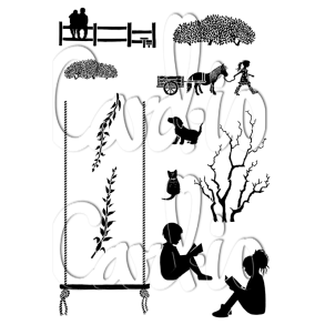 Card-io - Stempel - In The Swing