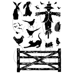 Card-io - Stempel - A6 - On the Fence