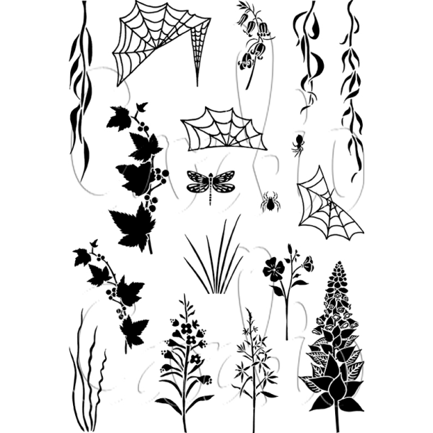 Card-io - Stempel - Wildflower Woods