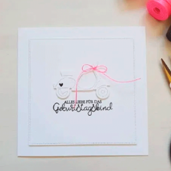 Creative-depot - Die - Scooter med gaver