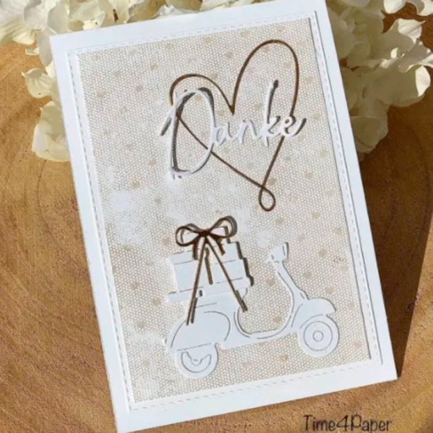 Creative-depot - Die - Scooter med gaver