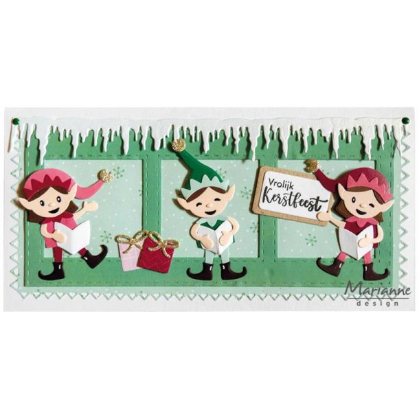 Marianne Design - Die - Christmas Elves / Julenisser