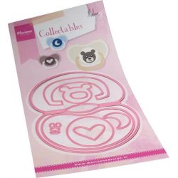 Marianne Design - Die - Bagtopper - Pacifier - Sut