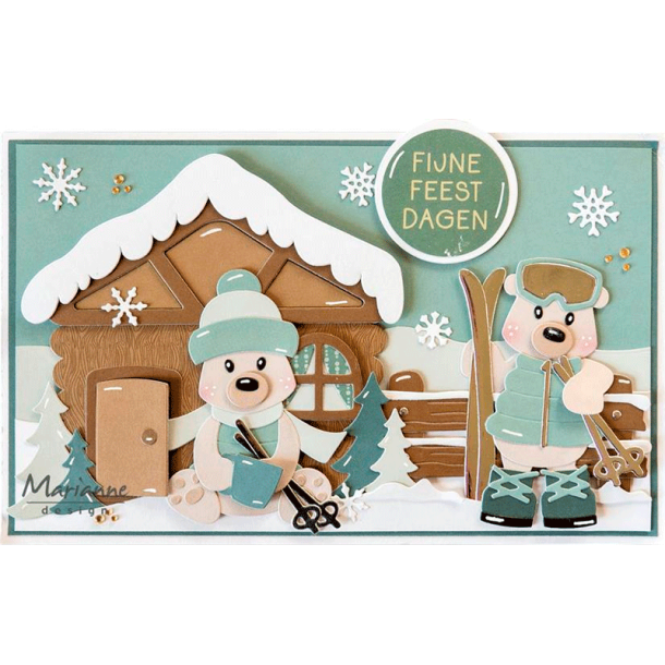 Marianne Design - Die - Winter sports accessories by Marleen