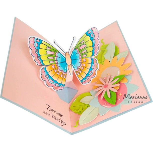 Marianne Design - Die - Pop & Twist Butterfly / Sommerfugl