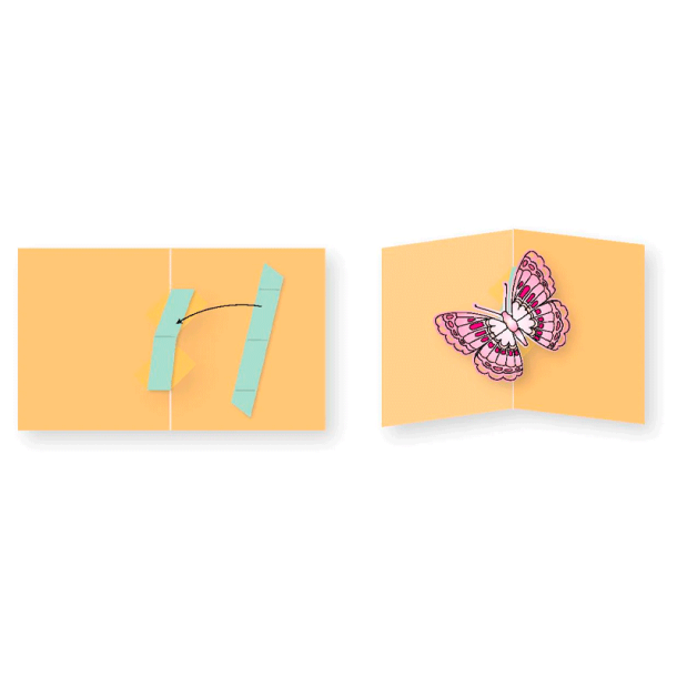 Marianne Design - Die - Pop & Twist Butterfly / Sommerfugl