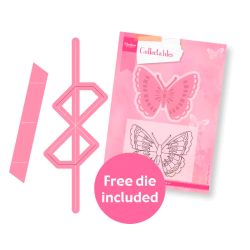 Marianne Design - Die - Pop & Twist Butterfly / Sommerfugl