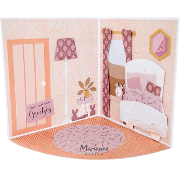 Marianne Design - Die - Arm chair by Marleen / Lnestol