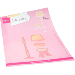 Marianne Design - Die - Lamp & Stool by Marleen / Lampe og stol