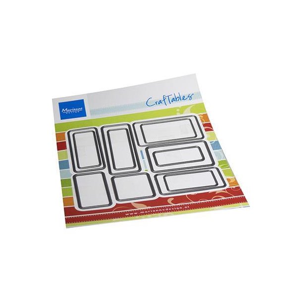 Marianne Design - Die - Text Labels / Tekstetiketter
