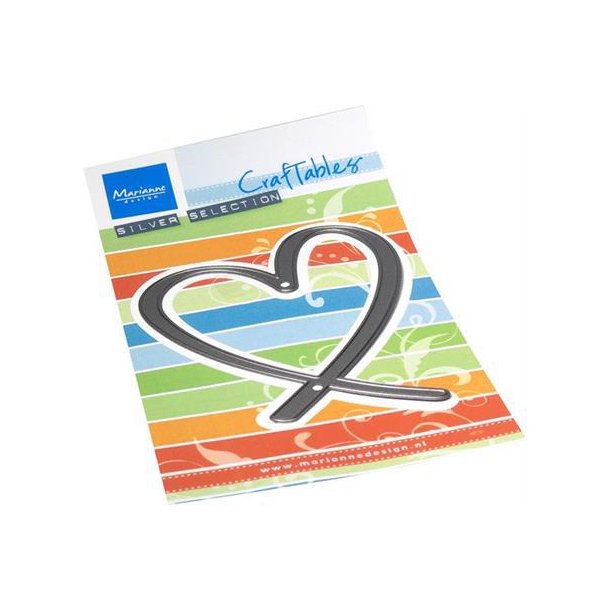 Marianne Design - Die - Open Heart / bent Hjerte
