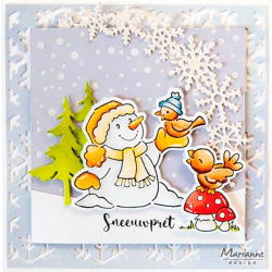 Marianne Design - Die - Background - Ice crystals