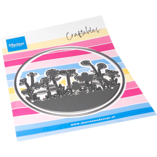 Marianne Design - Die - Silhouette Flower meadow / Blomstereng silhouette
