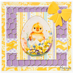 Marianne Design - Die - Background chicken wire / Baggrund hnsenet