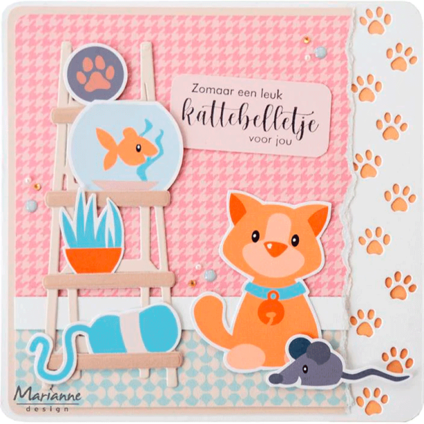 Marianne Design - Die - Paw trail / Potespor