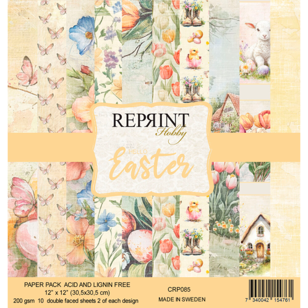 Reprint - Blok 12'' - Hello Easter / Pske