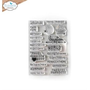 Elizabeth Craft Design - Stempel - Adventure Awaits - CS262