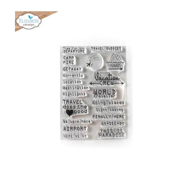 Elizabeth Craft Design - Stempel - Adventure Awaits - CS262