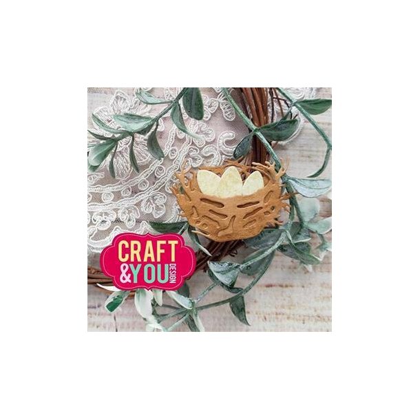 Craft & You - Die - Nest with eggs
