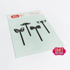 Craft & You - Die - Men's attributes on sticks