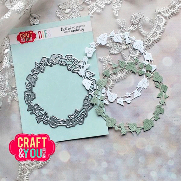 Craft & You - Die - Ivy Wreath / Efeu krans