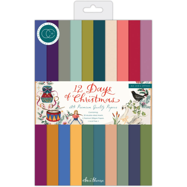 Craft Consortium - Blok A4 - 12 days of christmas