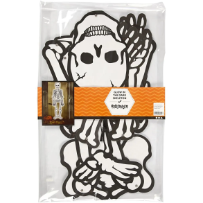 Glow in the Dark Skeleton / Selvlysende skelet - 120cm