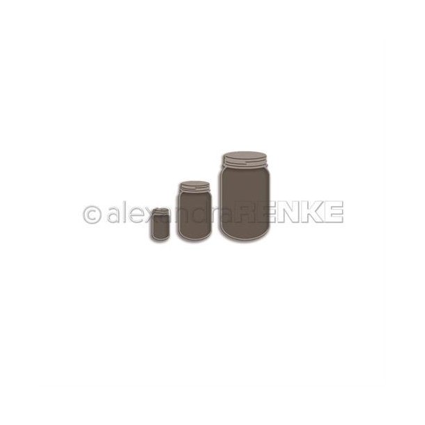 Alexandra Renke - Die - Die 'Jam jars big' - Marmelade krukker - 3 stk.