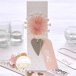 Alexandra Renke - Die - Rosette with hearts 2 / Rosette med hjerte 2