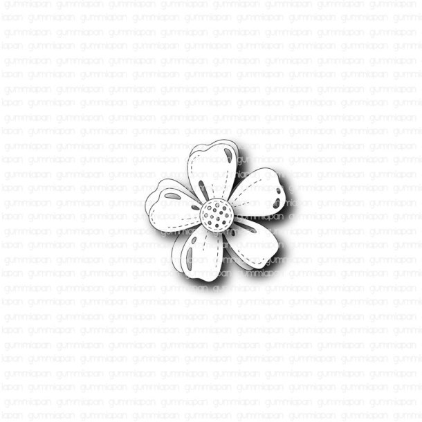 Gummiapan - Die - Lille Blomst