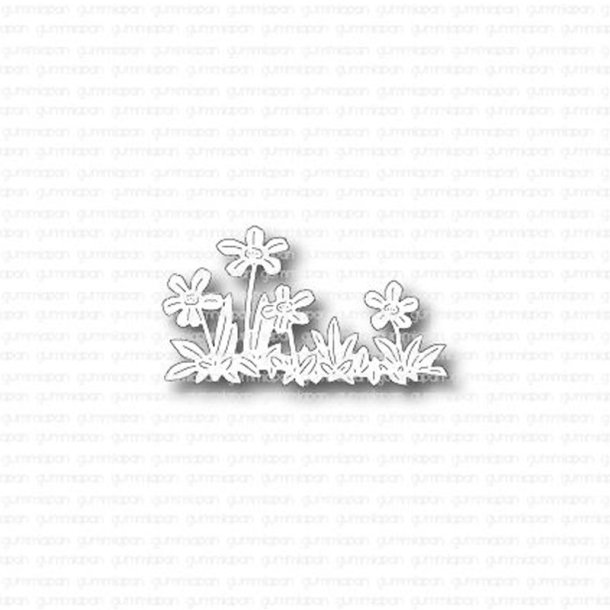 Gummiapan - Die - Blomster