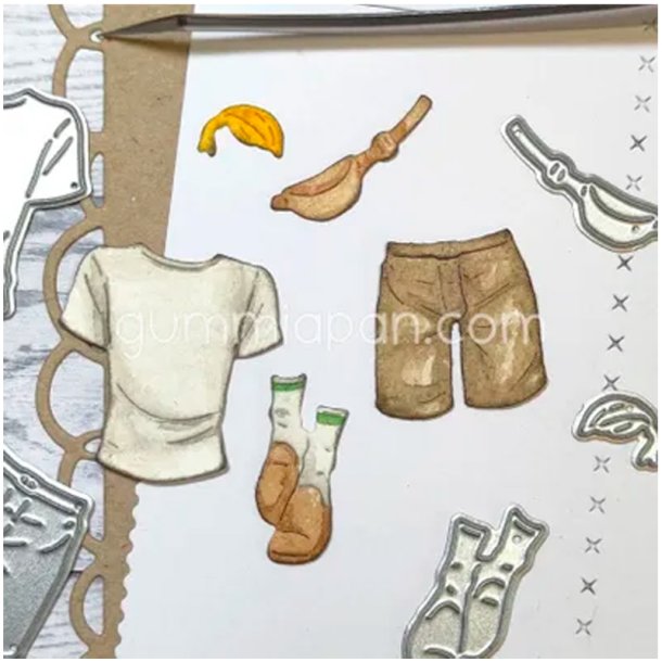 Gummiapan - Die - Shorts og Tshirt Til Bob