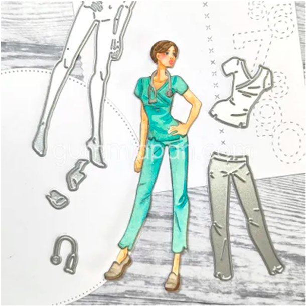 Gummiapan - Die - Sygeplejerske Tj til Amy