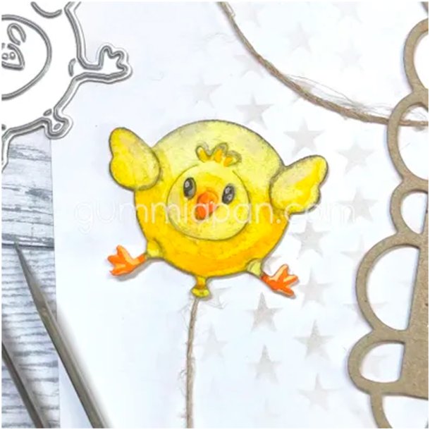 Gummiapan - Die - Ballon Kylling
