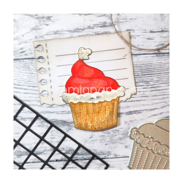 Gummiapan - Die - Nisse Cupcake