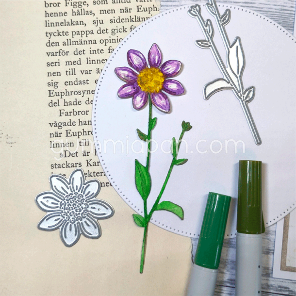 Gummiapan - Die - Cosmos Blomst
