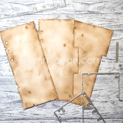 Gummiapan - Die - Tynde gamle album sider