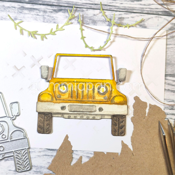 Gummiapan - Die - Jeep