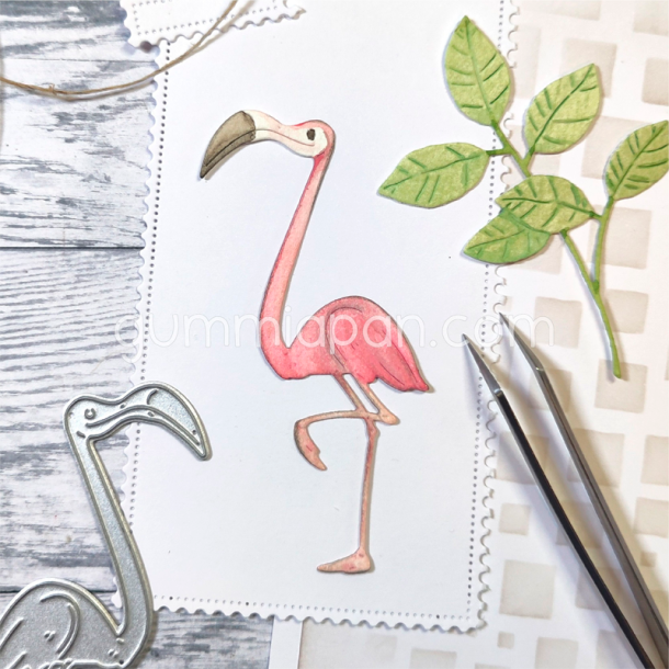 Gummiapan - Die - Flamingo