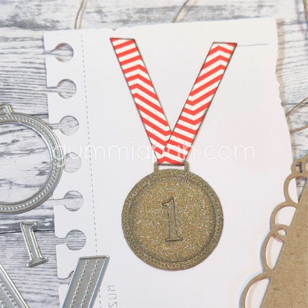 Gummiapan - Die - Medalje