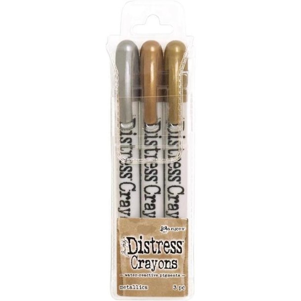 Distress Crayons - Metallic set