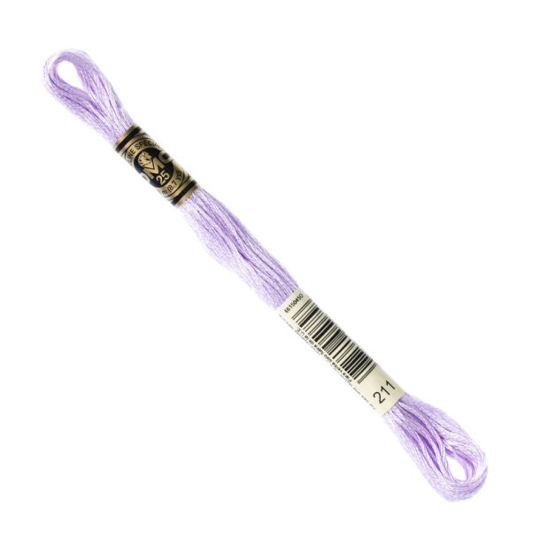 DMC Broderigarn - Nr 211  - Lys Syren - 8 m.